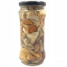 Nấm hỗn hợp trong lọ thủy tinh